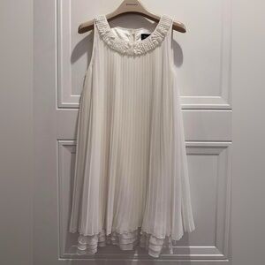 LAUNDRY by Shelli Segal White Girls Dress